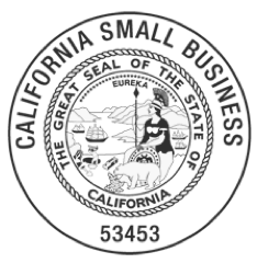 California Small Business Logo